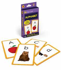 Carson Dellosa Alphabet Flash Cards for Toddlers 2-4 years, ABC Flash Cards, Uppercase and Lowercase Letter and sound recognition with Illustrations, Early Reading Comprehension Practice