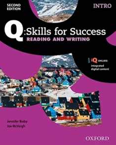 Q:Skills for Success 2E Reading and Writing Intro Student Book