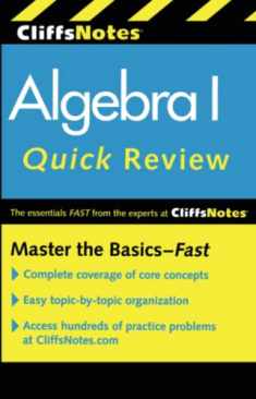 CliffsNotes Algebra I Quick Review: 2nd Edition
