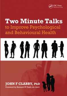 Two Minute Talks to Improve Psychological and Behavioral Health