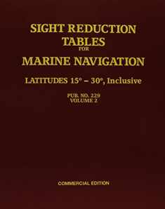 Sight Reduction Tables for Marine Navigation-Commercial Edition (Latitudes 15-30, inclusive, Volume 2