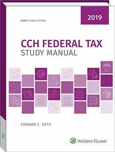 CCH Federal Tax Study Manual 2019