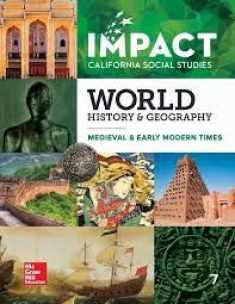 McGraw Hill Impact World HIstory and Geography Medieval and Early Times Grade 7 Student Edition