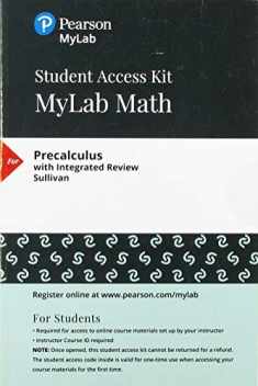 Precalculus -- MyLab Math with Pearson eText Access Code