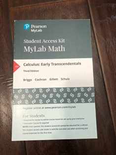 Calculus: Early Transcendentals -- MyLab Math with Pearson eText Access Code