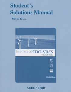 Student Solutions Manual for Essentials of Statistics