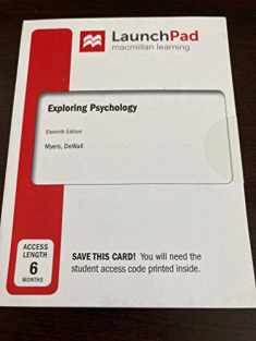 LaunchPad for Exploring Psychology (Six-Months Access)