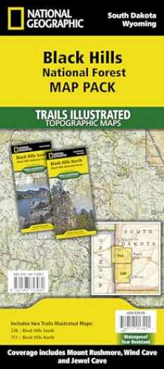 Black Hills National Forest [Map Pack Bundle] (National Geographic Trails Illustrated Map)