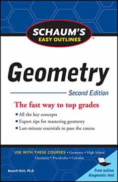 Schaum's Easy Outline of Geometry, Second Edition (Schaum's Easy Outlines)