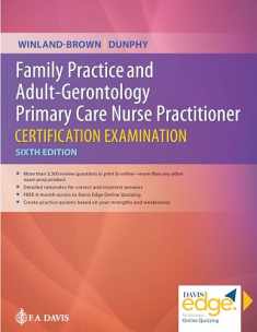 Family Practice and Adult-Gerontology Primary Care Nurse Practitioner Certification Examination
