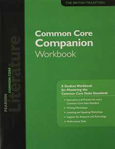 Pearson Literature 2015 Common Core Companion Workbook Grade 12