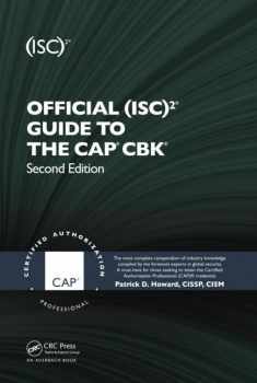 Official (ISC)2® Guide to the CAP® CBK® ((ISC)2 Press)