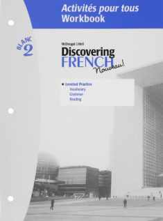 Discovering French, Nouveau!: Activites Pour Tous with Lesson Review Bookmarks Level 2