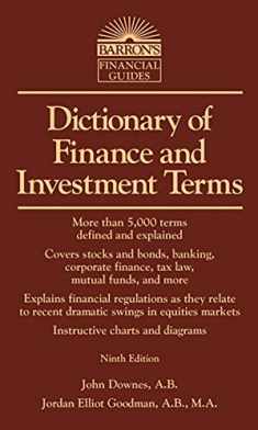 Dictionary of Finance and Investment Terms (Barron's Business Dictionaries)