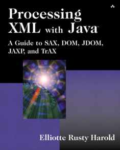 Processing XML with Java¿: A Guide to SAX, DOM, JDOM, JAXP, and TrAX (2 Volume Set)