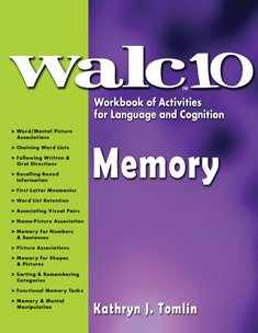 WALC 10; MEMORY, Workbook of Activities for Language and Cognition