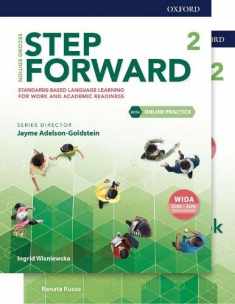 Step Forward Level 2 Student Book and Workbook Pack with Online Practice: Standards-based language learning for work and academic readiness (Step Forward 2nd Edition)