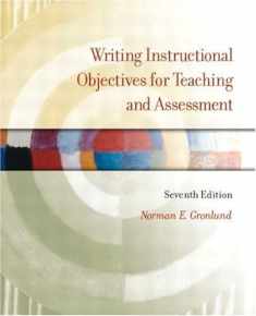 Writing Instructional Objectives for Teaching and Assessment