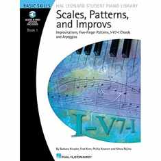 Scales Patterns And Improvs - Book 1 - Hal Leon Ard Student Piano Library (Hal Leonard Student Piano Library (Songbooks))