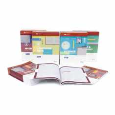 New Lifepac Grade 5 AOP 4-Subject Box Set (Math, Language, Science & History / Geography, Alpha Omega, 5th GRADE, HomeSchooling CURRICULUM, New Life Pac [Paperback]