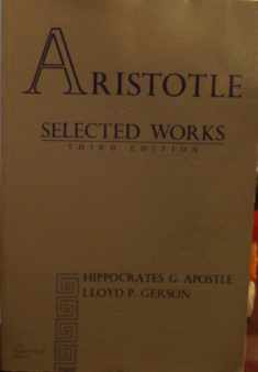 Aristotle Selected Works