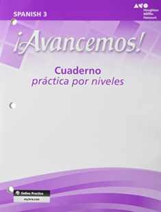 ?Avancemos!: Cuaderno: Practica Por Niveles (Student Workbook) with Review Bookmarks Level 3 (Spanish Edition)