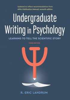 Undergraduate Writing in Psychology: Learning to Tell the Scientific Story