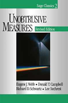 Unobtrusive Measures (Sage Classics Series, 2)