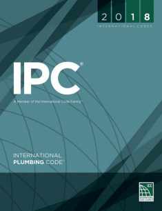 2018 International Plumbing Code (International Code Council Series)