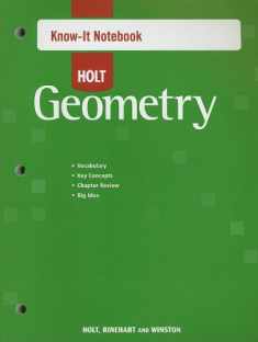 Holt Geometry: Know-It Notebook