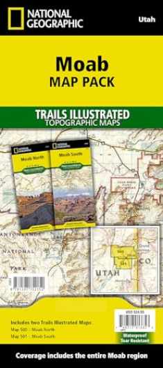 Moab [Map Pack Bundle] (National Geographic Trails Illustrated Map)