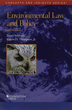 Environmental Law and Policy (Concepts and Insights)