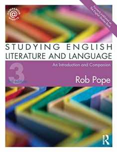Studying English Literature and Language: An Introduction and Companion