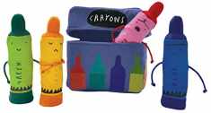 MerryMakers The Day the Crayons Quit Finger Puppet Playset, Set of 4, 5-Inch Each
