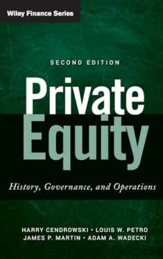 Private Equity: History, Governance, and Operations