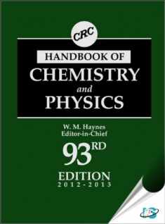 CRC Handbook of Chemistry and Physics, 93rd Edition