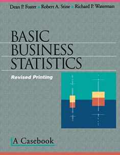 Basic Business Statistics: A Casebook (Textbooks in Matheamtical Sciences)