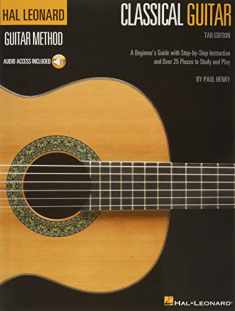 Hal Leonard Classical Guitar Method (Tab Edition) Book/Online Audio (Hal Leonard Guitar Method)