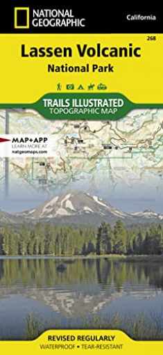 Lassen Volcanic National Park Map (National Geographic Trails Illustrated Map, 268)