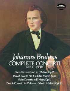 Complete Concerti in Full Score (Dover Orchestral Music Scores)