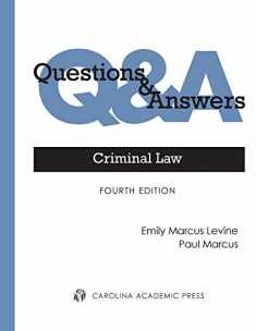Questions & Answers: Criminal Law (Questions & Answers Series)