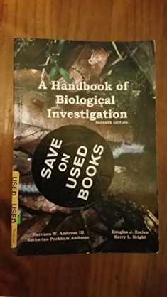A Handbook of Biological Investigation 7th