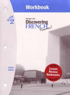 Workbook with Lesson Review Bookmarks Level 2 (Discovering French, Nouveau!)