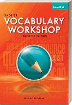 Vocabulary Workshop Level A (Grade 6) Paperback â€“ 2013