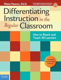 Differentiating Instruction in the Regular Classroom: How to Reach and Teach All Learners (Free Spirit Professional®)