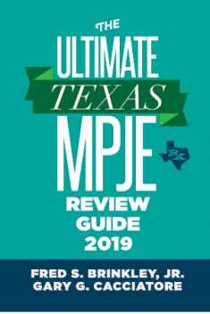 The Ultimate Texas MPJE Review Guide 2019