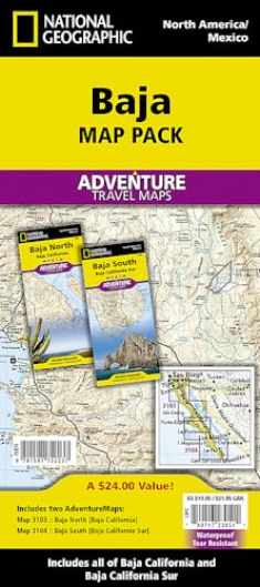 Baja [Map Pack Bundle] (National Geographic Adventure Map)
