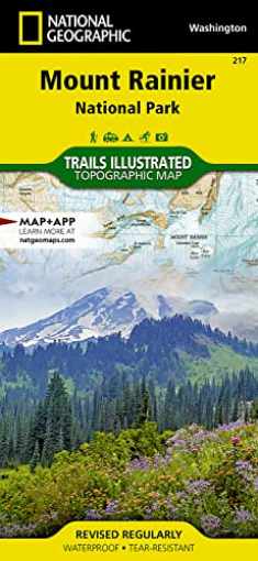 Mount Rainier National Park Map (National Geographic Trails Illustrated Map, 217)