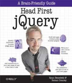 Head First jQuery: A Brain-Friendly Guide (Brain-Friendly Guides)