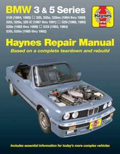 BMW 3 & 5 Series (82-92) Haynes Repair Manual (Does not include information specific to diesel engine or all-wheel drive models. Includes vehicle ... exclusion noted) (Haynes Repair Manuals)